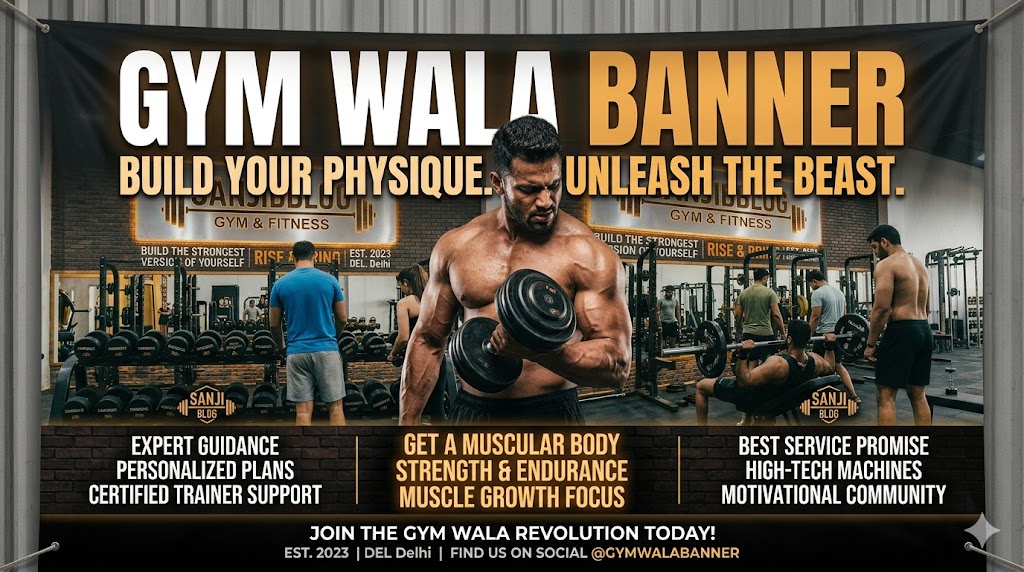 sanjibblog gym wala banner